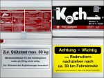 Koch Deckelanhänger Höhe:65cm 1000kg|Typ B1000|Angebot-Neu – Image 17