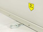 Debon Kofferanhänger Cargo  H:200cm 2,0t|Alu|Polybug|Tür|schwarz-Neu – Image 8