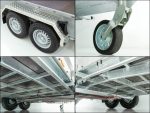 Vezeko Baumaschinenanhänger BA 190x390cm 3,5t|grau|Schwenk-Rampen|SB-Neu – Image 12