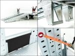 Vezeko Baumaschinenanhänger BA 155x360cm 3,5t|SB|Schwenk-Rampen|grau-Neu – Image 4