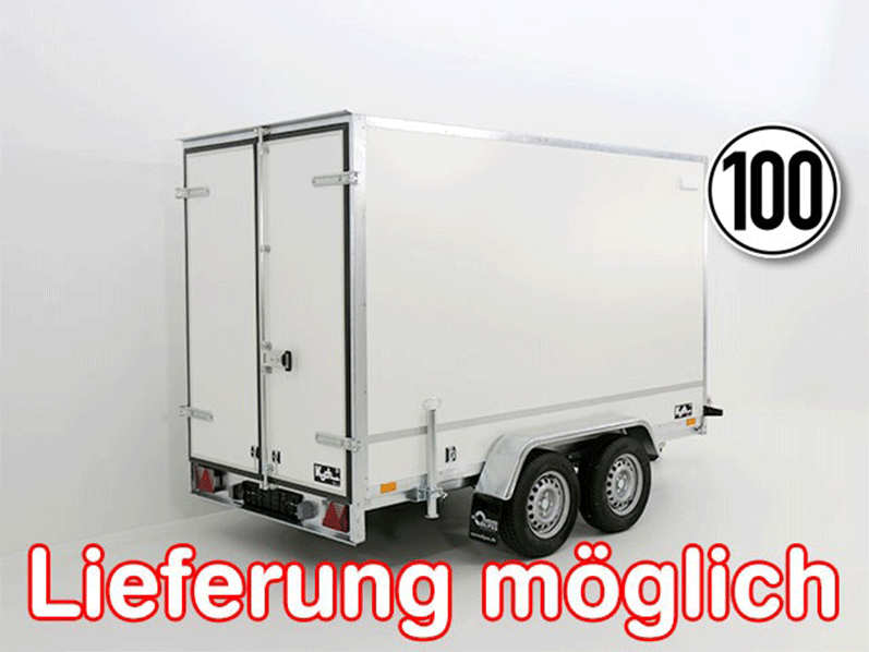 ANAAQNGER.png Kofferanhänger BK 146x304cm Höhe:180cm 2,7t-Neu – Image 1