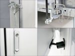 Debon Kofferanhänger Cargo H:190cm 1,3t|Alu, Polybug|Tür|blau-Neu – Image 3