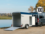 Debon Kofferanhänger Cargo H:190cm 1,3t|Alu, Polybug|Tür|blau-Neu – Image 7
