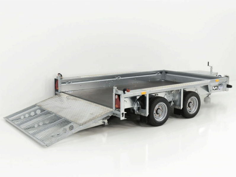 ifor williams baumaschinenanhanger gx105 hd 35tauffahrrampe neu