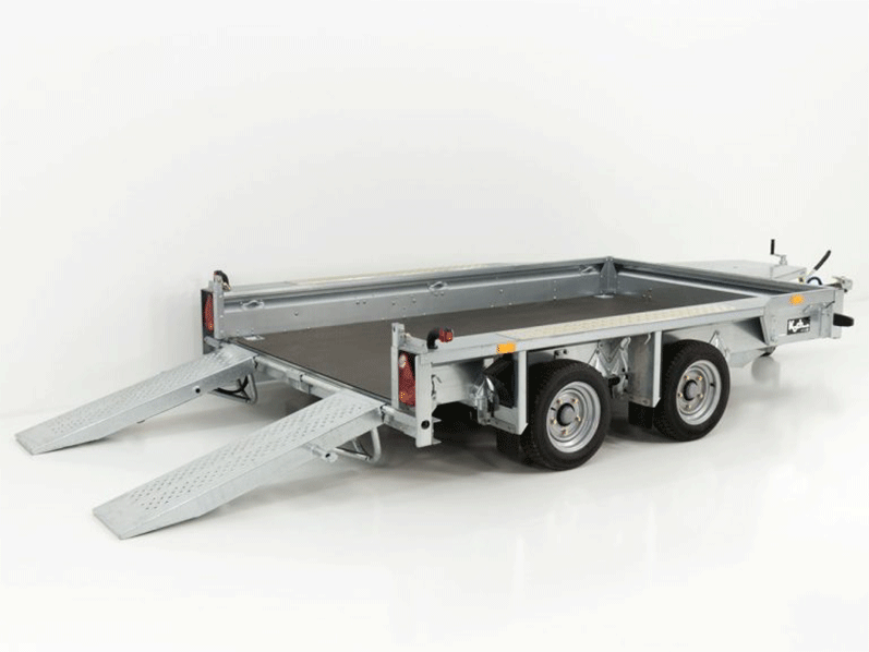 ifor williams baumaschinenanhanger gx105 hd 35tauffahrschienen neu