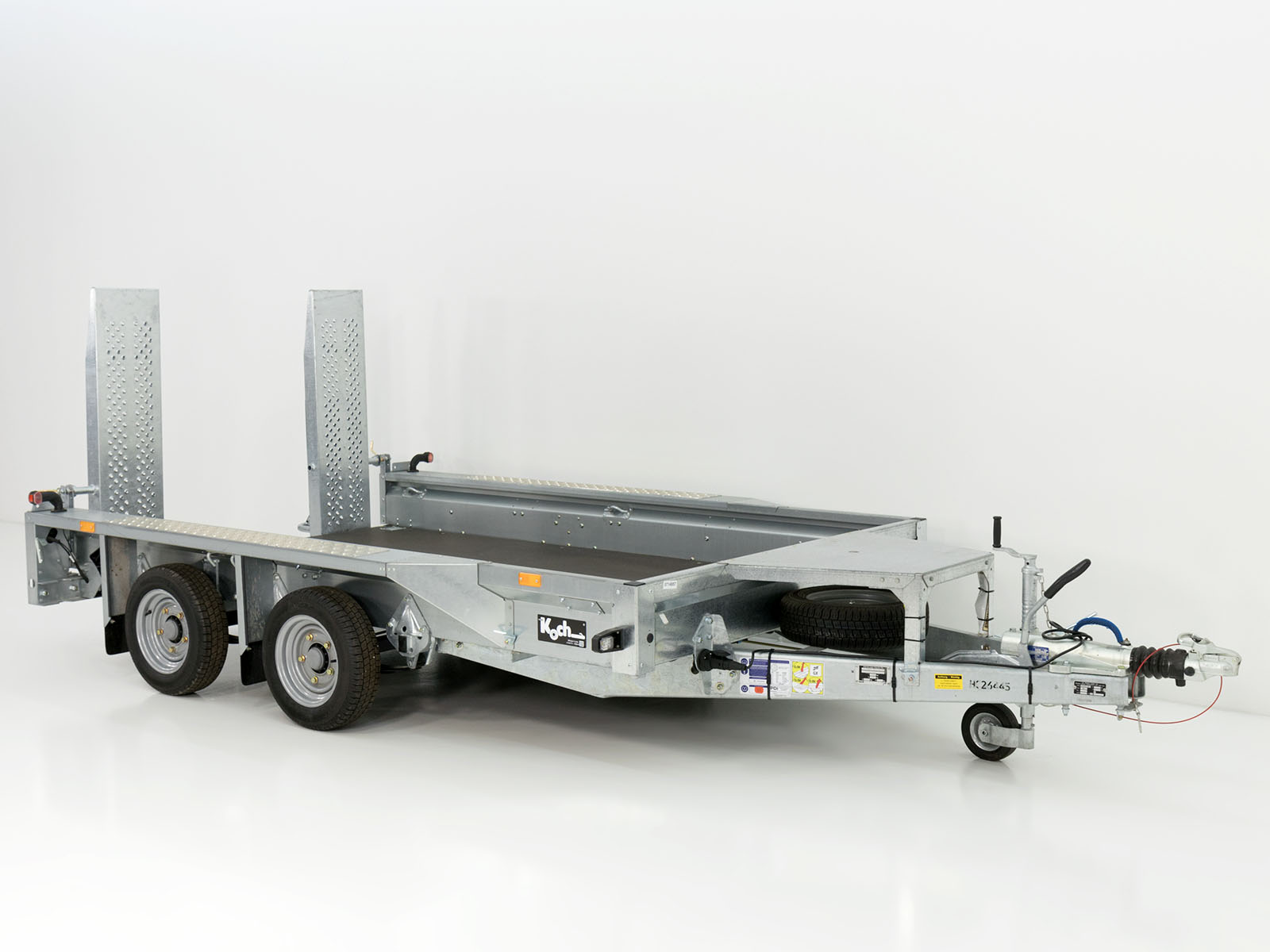 Ifor Williams Baumaschinenanhänger GX105 HD 157×303 3,5t | Einzelrampen-Neu