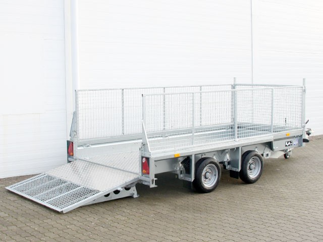 Ifor Williams GX125 157×366 3,5t|Rampe|Gitter-Neu