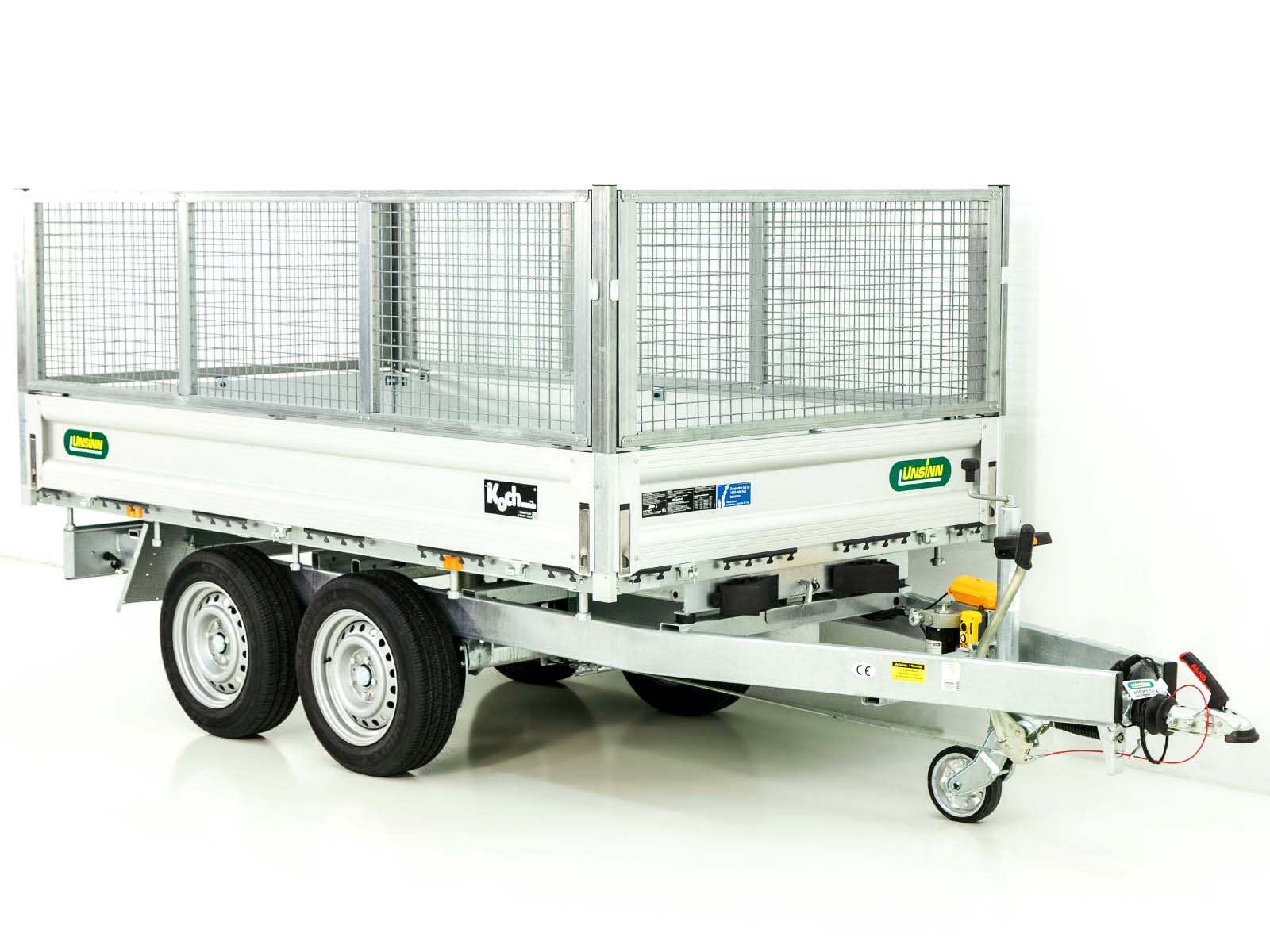 19-ruckw-6-2.jpg Unsinn Heckkipper 150x276cm 2,6t | Premium Kipper | Gitter 65cm-Neu – Image 1