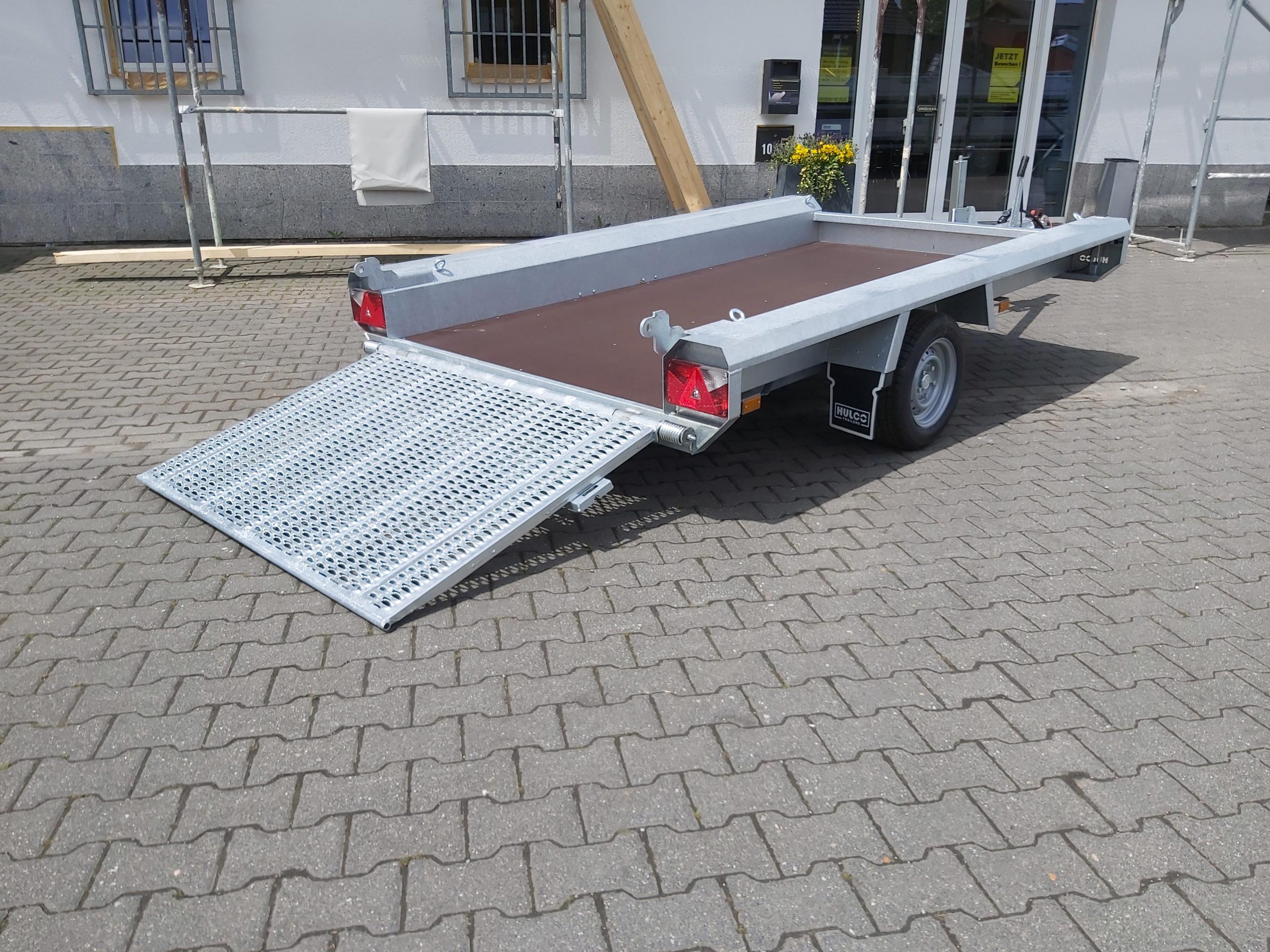 HULCO TERRAX Basic 294x150x27cm Heckrampe 100cm (M) 12″ 1800kg