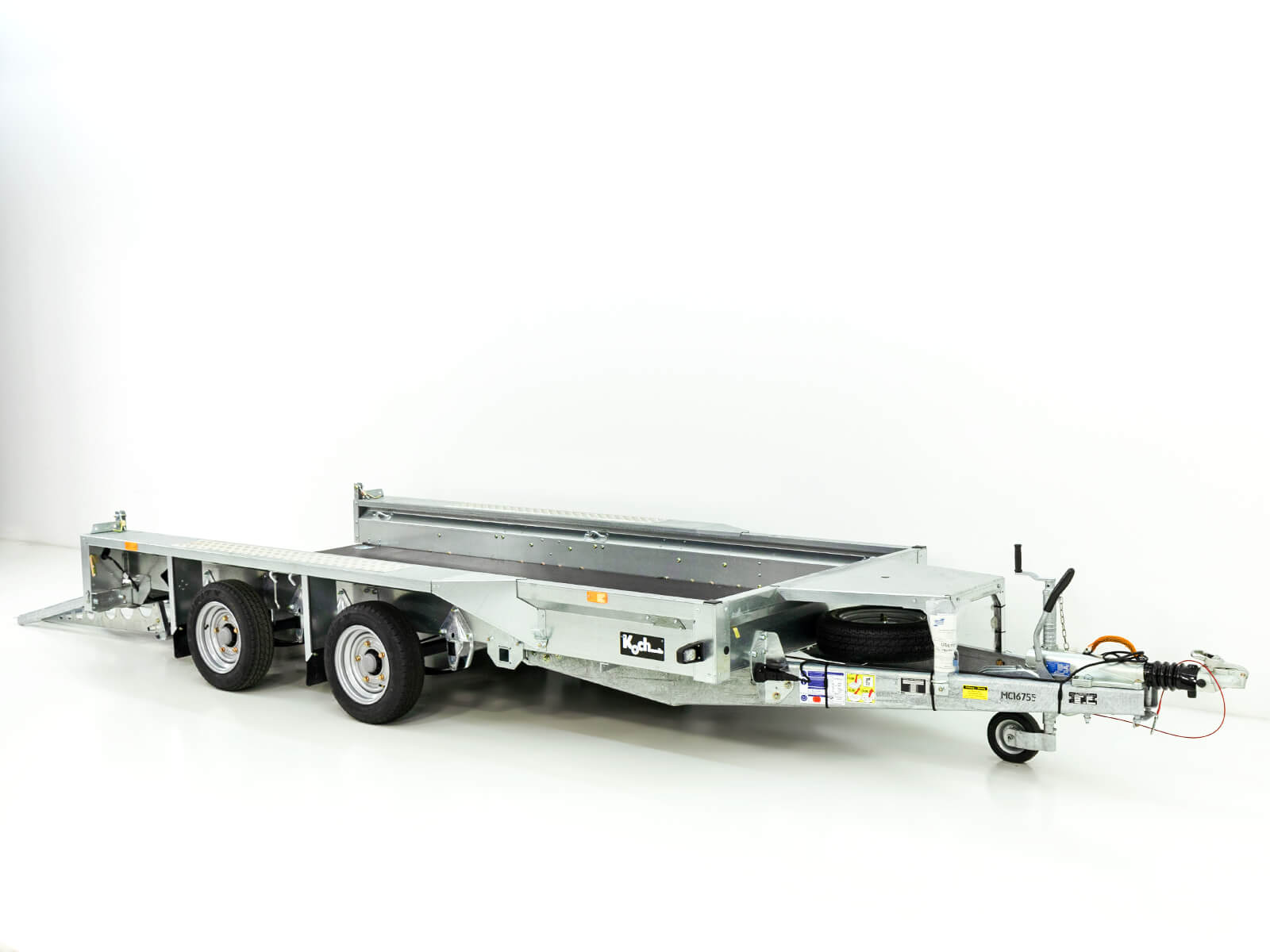 Ifor Williams Baumaschinenanhänger GX125 157×366 3,5t | Rampe 1,2m - Neu