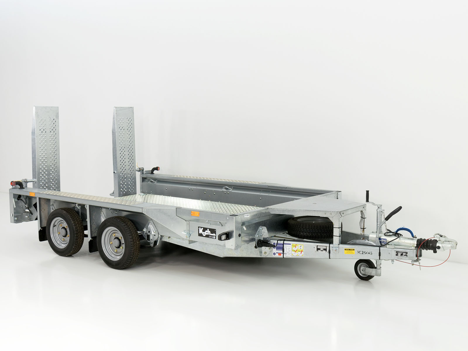 Ifor Williams Baumaschinenanhänger GX105 HD 157×303 3,5t | Einzelrampen | Aluboden - Neu