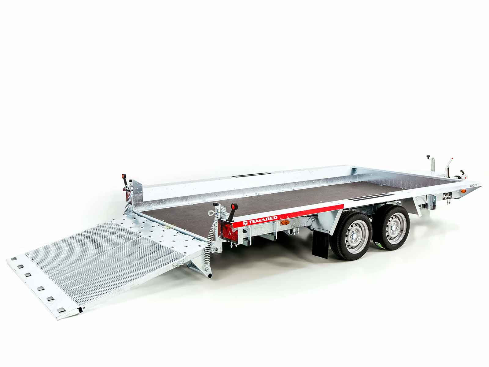 8-bauman-2-1.jpg Temared Baumaschinenanhänger Builder 183×400 cm 3,5t | Rampe-Neu – Image 1