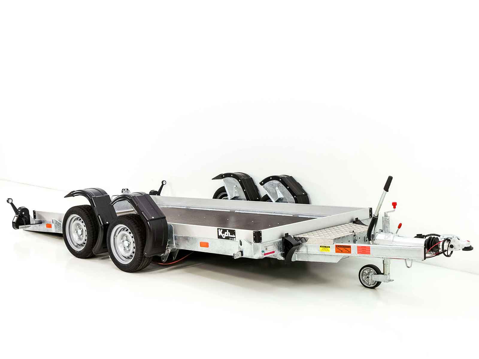 Vezeko Absenkanhänger Tandem 162x345cm 3,5t | E-Pumpe - Neu
