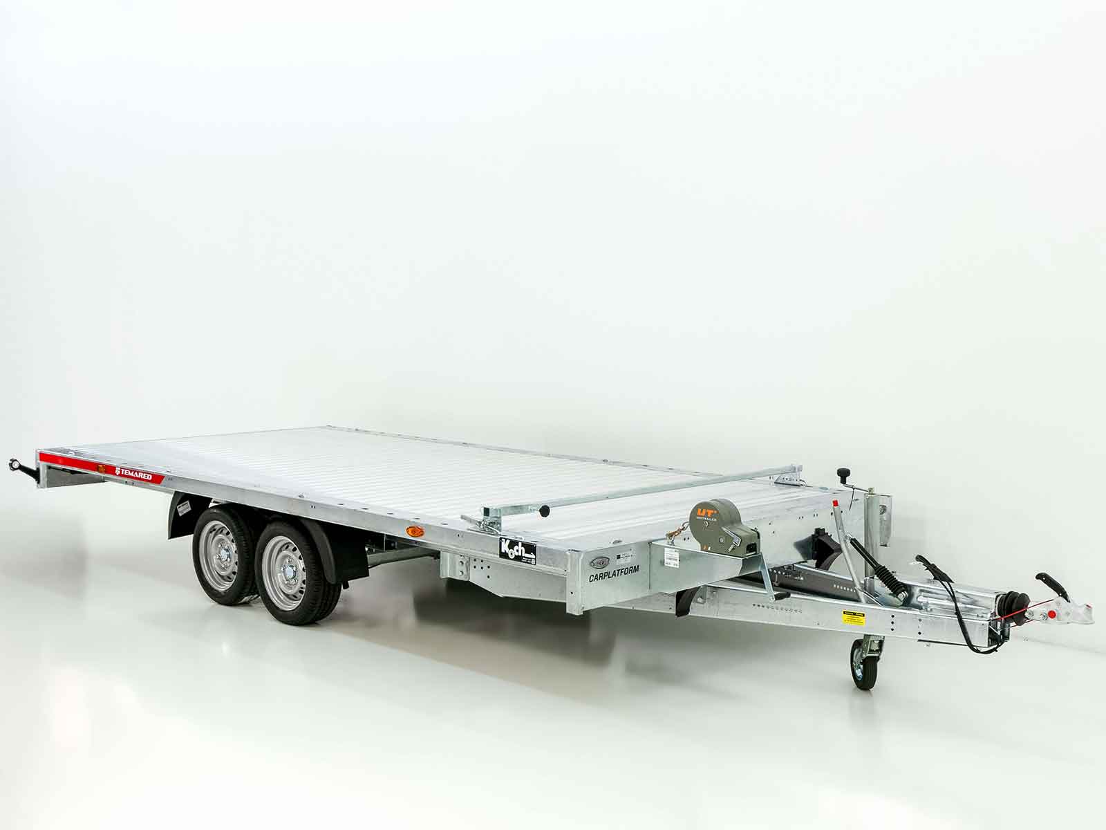 Temared Autotrailer CARLU 5121-Aluboden 210x510cm 3,5t - Neu